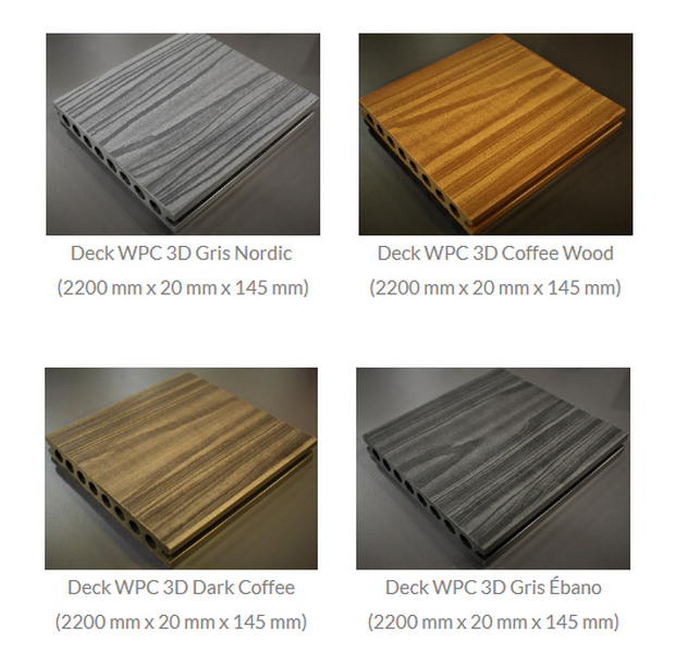 Deck WPC Standard 3D